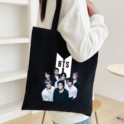 BTS Tote Bag-White Logo OT7_img_0