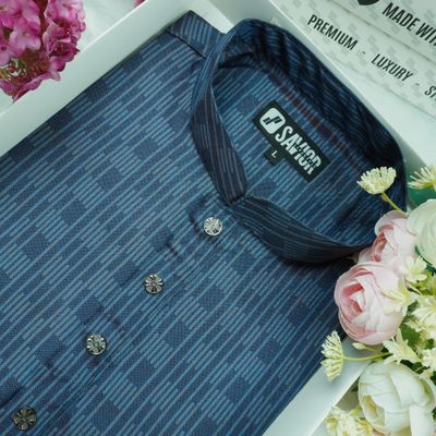 Metal Strips Premium Panjabi – Modern Festive Wear for Men_img_3
