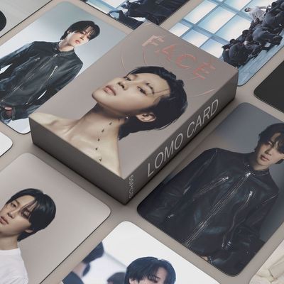 54 Pcs BTS Lomo Card Jimin Face_img_2