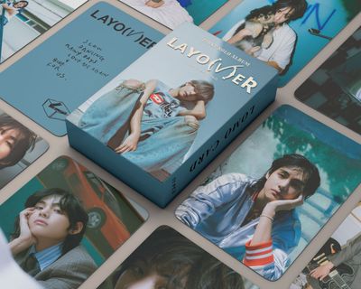 54 Pcs BTS Lomo Card V Layover_img_3