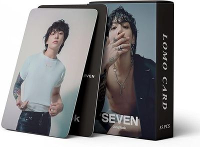 54 Pcs BTS Lomo Card Seven Jungkook_img_0