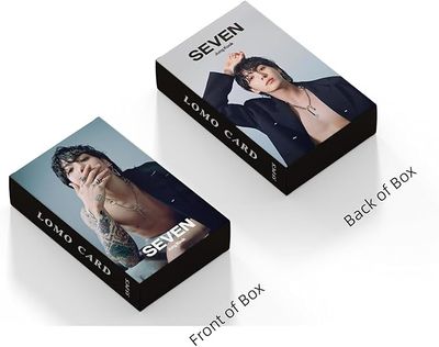 54 Pcs BTS Lomo Card Seven Jungkook_img_1