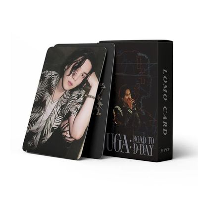 54 Pcs BTS Lomo Card Suga Road To D-Day_img_0