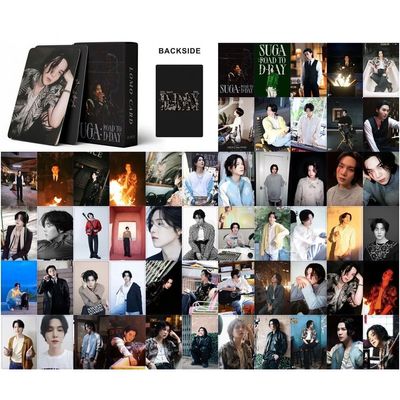 54 Pcs BTS Lomo Card Suga Road To D-Day_img_3