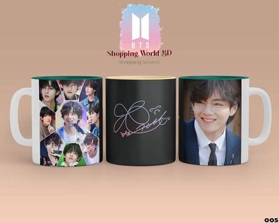 BTS Mug-Taehyung (V) Collage & Signature_img_0