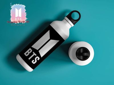 Black BG & White Logo Water Bottle_img_0