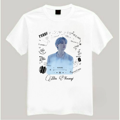 Min Yoongi Half Sleeve T-Shirt_img_0