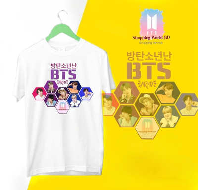 OT7 Collage Half Sleeve T-Shirt_img_0