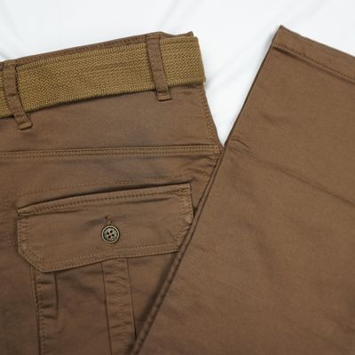 6-Pocket Premium Mobile Pants – Brown Butter-Smooth Cotton Comfort_img_2