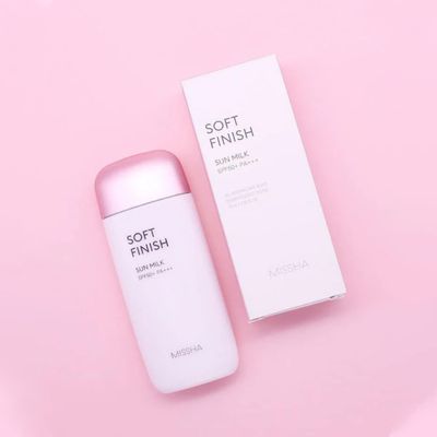 Missha All Around Safe Block Soft Finish Sun Milk SPF50+ Or PA+++ 70ml_img_1