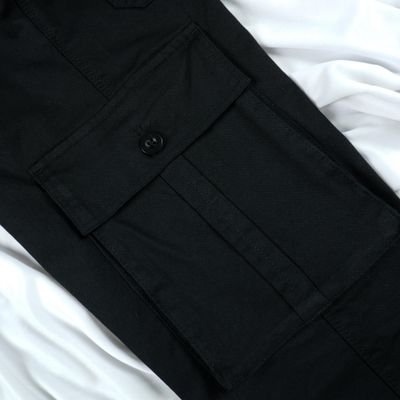 Ink Black Premium Cargo Jogger – Rugged Comfort & Utility_img_1