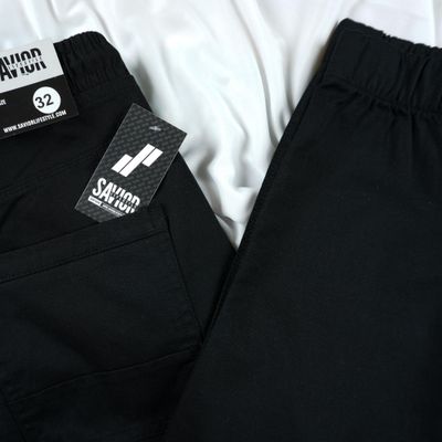 Ink Black Premium Cargo Jogger – Rugged Comfort & Utility_img_2