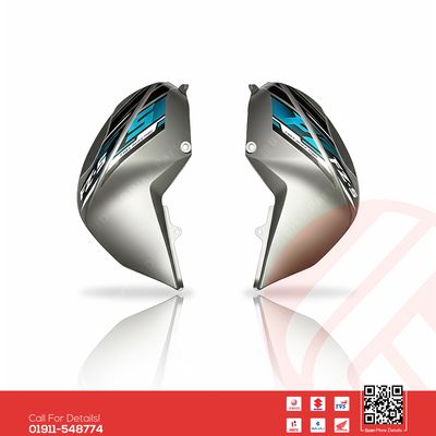 Tanky Box for Yamaha FZS V2 (Grey) Bike._img_0