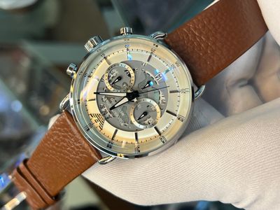 Armani Meccanico Belt Brown White Dial_img_0