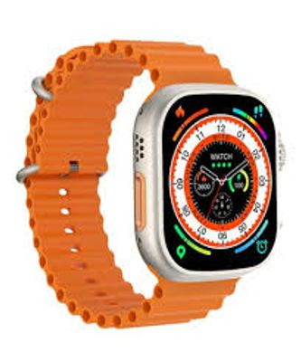 Microwear U10 Ultra Calling Smart Watch – Orange Color_img_0
