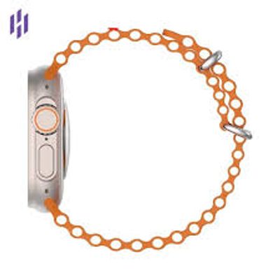 Microwear U10 Ultra Calling Smart Watch – Orange Color_img_1