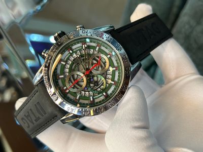 Tag Anniversary 2.0 Belt Black Green Dial Tank_img_0
