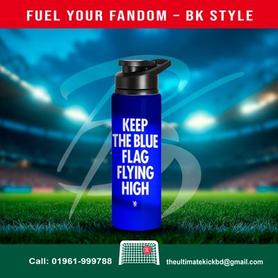 Keep the Blue Flag Flying High – 750ml Chelsea Fan Bottle
