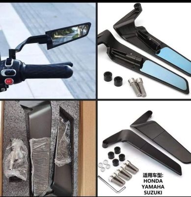 Universal Motorcycle Mirror Side Winglet Design for all bike-2pcs_img_0