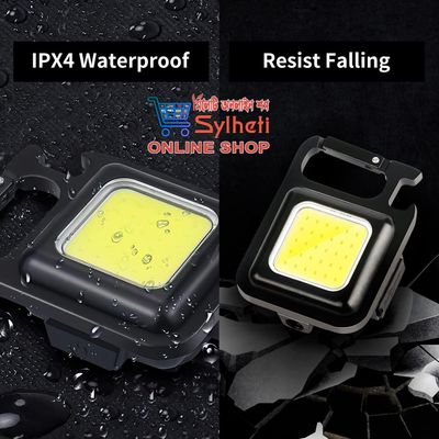 Multi-functional Outdoor Keychain Light with 800Lm COB and 3 Lighting Modes, for Camping, Hiking and Emergencies_img_5