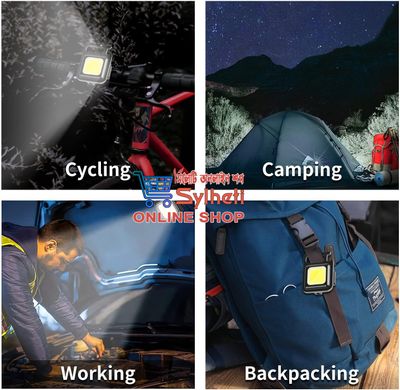 Multi-functional Outdoor Keychain Light with 800Lm COB and 3 Lighting Modes, for Camping, Hiking and Emergencies_img_7