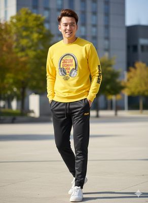 Full Sleeve T-Shirt & Trouser Combo Set_img_0