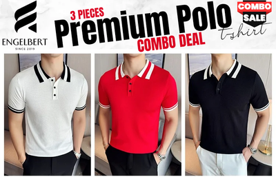 3 Pieces Combo Deal Premium Polo T-shirts 💥_img_0