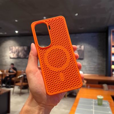 IQOO Neo10 Honeycomb hollow heat dissipation magnetic charging protective cover_img_0