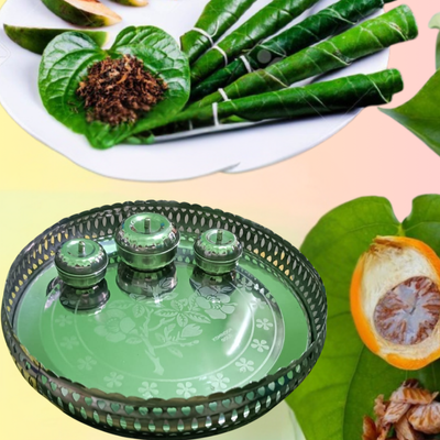 Beautiful SS Steel Pandan With 3 pot- পানদান_img_0