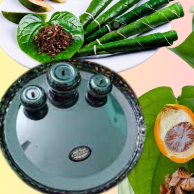 Beautiful SS Steel Pandan With 3 pot- পানদান_img_1