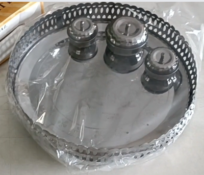 Beautiful SS Steel Pandan With 3 pot- পানদান_img_3