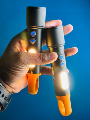 GearUP K57 Multifunctional Rechargeable Torch, Flashlight Zoomable LED Flashlight_img_0