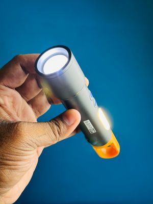 GearUP K57 Multifunctional Rechargeable Torch, Flashlight Zoomable LED Flashlight_img_2