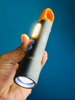 GearUP K57 Multifunctional Rechargeable Torch, Flashlight Zoomable LED Flashlight_img_4