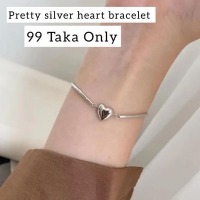 Heart silver bracelet ❤️_img_0