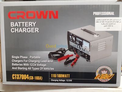 CROWN Battery Charger, 12/24V, 110-180W; Model  - CT37004_img_6