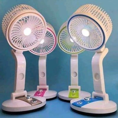 Rechargeable Folding Fan With LED Light (LR Fan)_img_1
