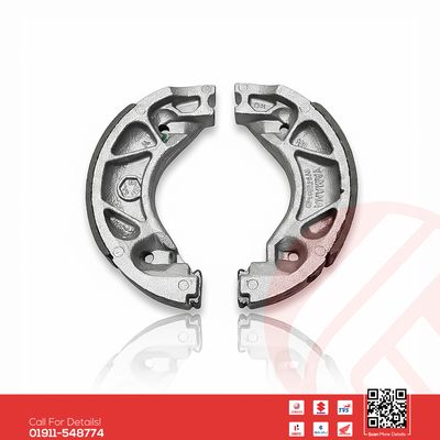 Drum Break Shoe (Rear) for Yamaha Saluto 125, FZS V1, FZS V2 (Single Disk), Fazer V1, Fazer V2 bike._img_0