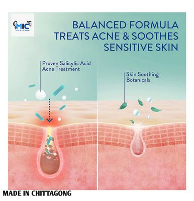 Cetaphil Gentle Clear Clarifying Acne Cream Cleanser 124ml_img_4