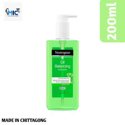 Neutrogena Oil Balancing Facial Wash(200ml)_img_0