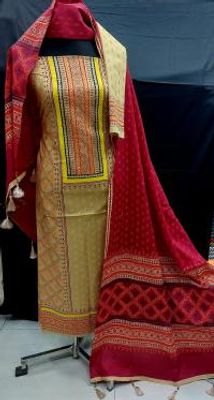 ব্লক প্রিন্ট থ্রি পিস_img_1