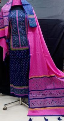 ব্লক প্রিন্ট থ্রি পিস_img_8
