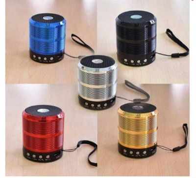 WS 887 Wireless Bluetooth Speaker TF, USB, FM, AUX Portable Music Mini Speaker -Bluetooth Speaker_img_1
