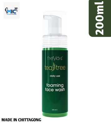 Freyias Tea Tree Daily Use Foaming Face Wash 200ml (mic)_img_0