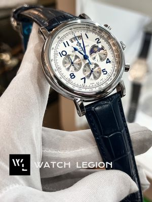 PATEK BLUE BELT FS, SIMPLE WHITE DIAL -_img_0
