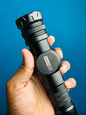 GearUP K60 Rechargeable Flashlight 10W COB + LED Torchlight_img_7