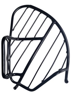 Premium Heavy Black Right Side Sharee Gourde For Royal Enfield Meteour 350_img_1