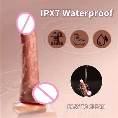 Remote Controlled Heating Thrusting Realistic Big Penis Vibrator Dildo with Suction Cup G Spot Massager Adult Sex Toys for Women_img_3