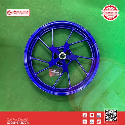 Alloy Rim (Front-Blue) for Yamaha FZS V3, FZX, R15 V3, R15 V4 & R15M, MT15 V1, MT15 V2 bike._img_1