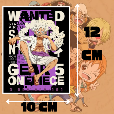 One Piece Luffy Art Prints Set_img_1